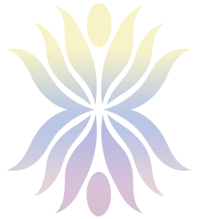 Lotusbloem-beeldmerk van Binnenstebuiten Gezond